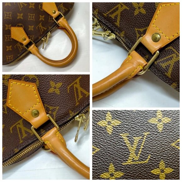 Louis Vuitton LV Hand Bag Alma Brown Monogram 700-052625 - Picture 7 of 13